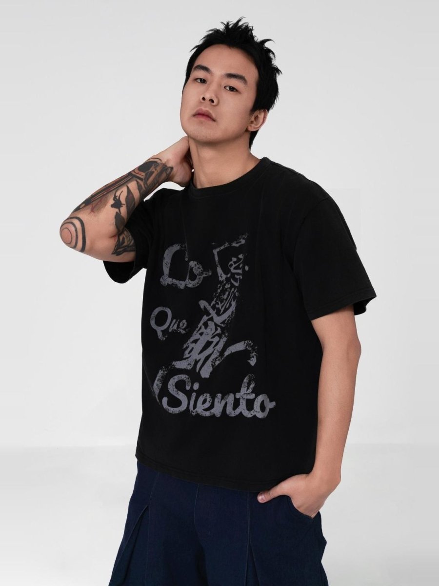 クラックアート・ピグメントTシャツ / Crack Art T N5593 - ファッション通販NNine（ナイン）