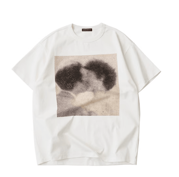 グラフィックプリント オーバーサイズ 半袖 Tシャツ / Graphic print t-shirt N5575 - ファッション通販NNine（ナイン）