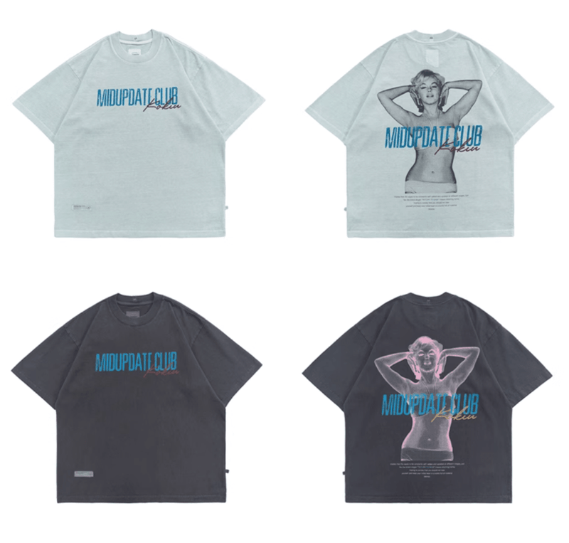 インクジェットバックプリントTシャツ / Inkjet Back Print T-shirt N5516 - ファッション通販NNine（ナイン）