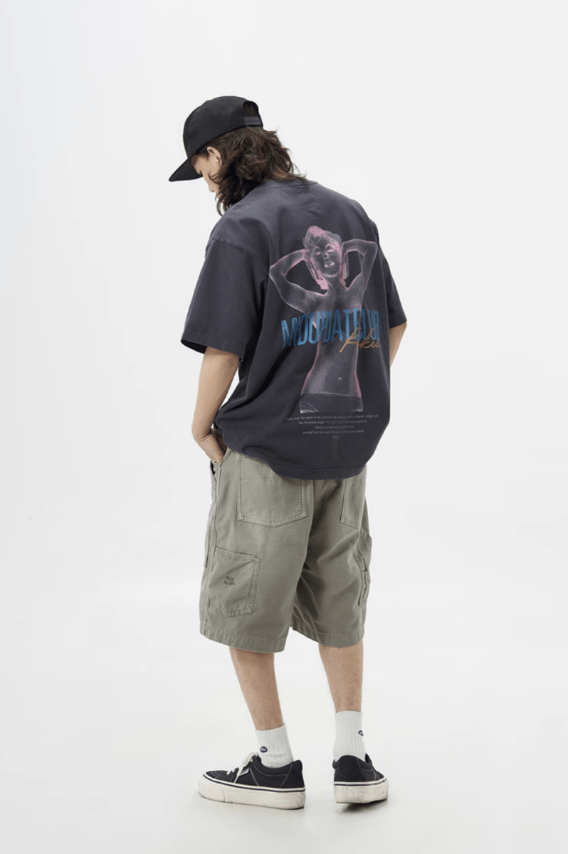 インクジェットバックプリントTシャツ / Inkjet Back Print T-shirt N5516 - ファッション通販NNine（ナイン）