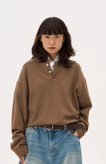 ANN DEMEULEMEESTERアン シースルーヘンリーネックロンT ANN DEMEULEMEESTER 00s ウールシルクシースルーノースリーブ