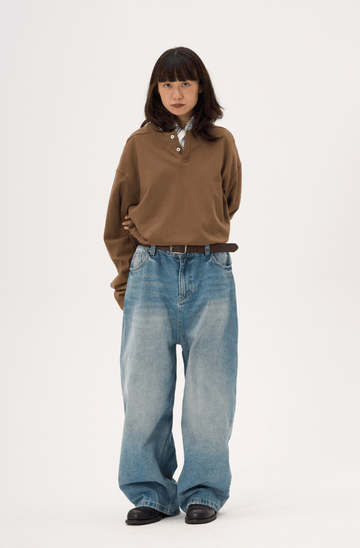 milly-3gorページ リラックスフィット・ヘンリーネックロンT N5633