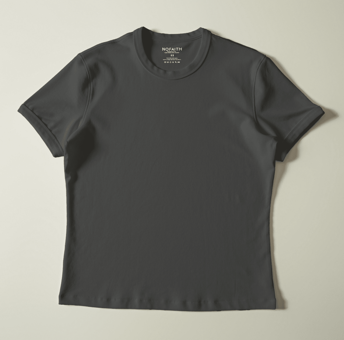 コットン涼感スクエアショルダーTシャツ N7115 - ファッション通販NNine（ナイン）