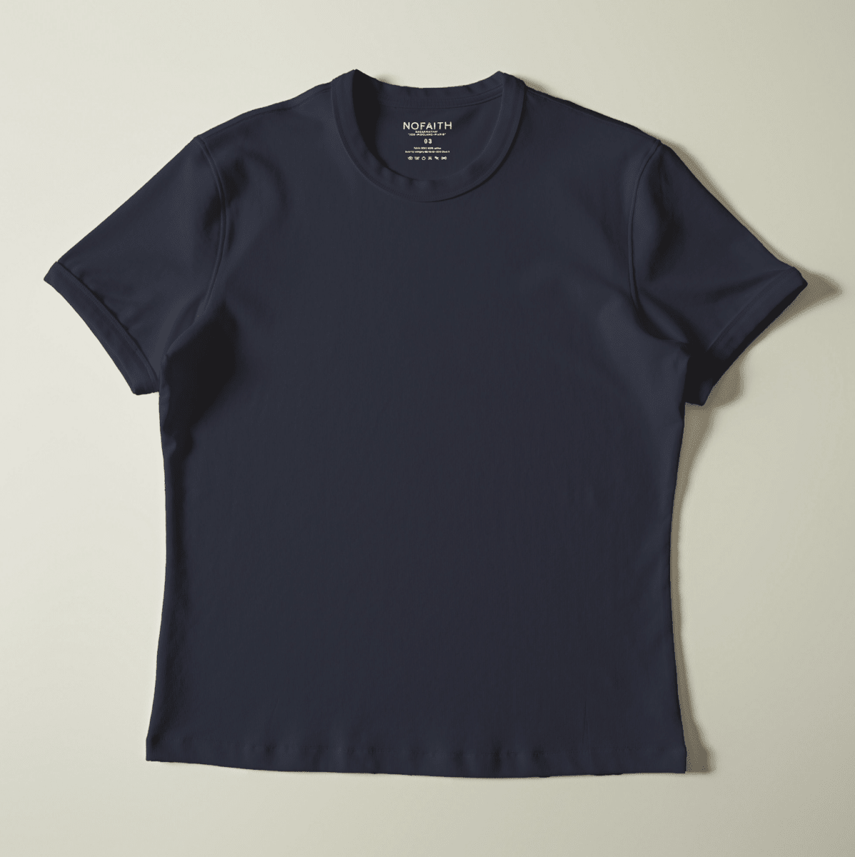 コットン涼感スクエアショルダーTシャツ N7115 - ファッション通販NNine（ナイン）