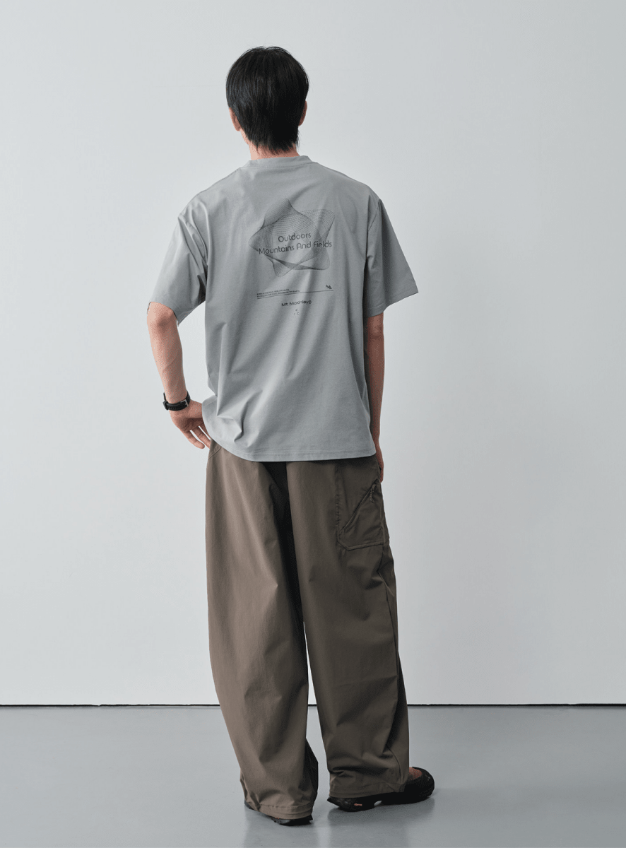 吸汗速乾ドットグラフィックTシャツ N7142 - ファッション通販NNine（ナイン）