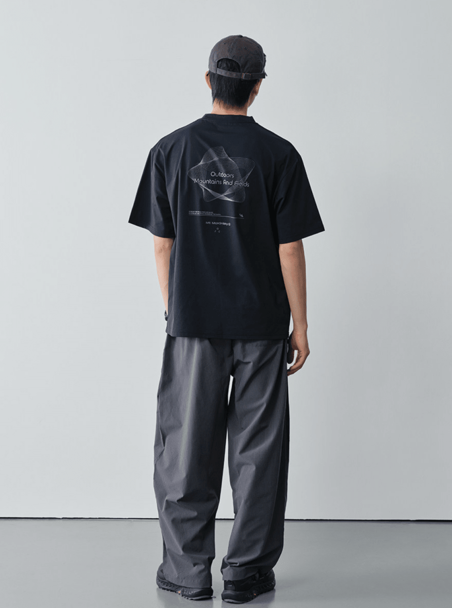 吸汗速乾ドットグラフィックTシャツ N7142 - ファッション通販NNine（ナイン）
