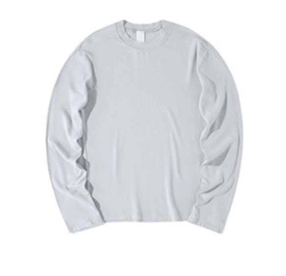 立体切替サムホールスリムロングTシャツ　N7321 - ファッション通販NNine（ナイン）