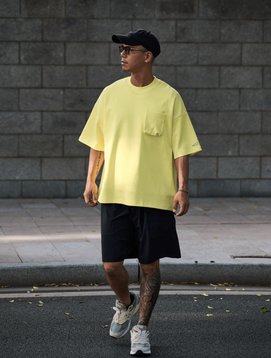 ヘビーウェイト コットンブレンド ポケットTシャツ / Pocket T-shirt N5588 - ファッション通販NNine（ナイン）