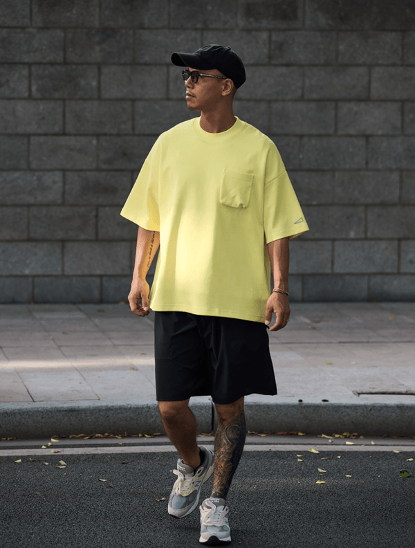 ヘビーウェイト コットンブレンド ポケットTシャツ / Pocket T-shirt N5588 - ファッション通販NNine（ナイン）