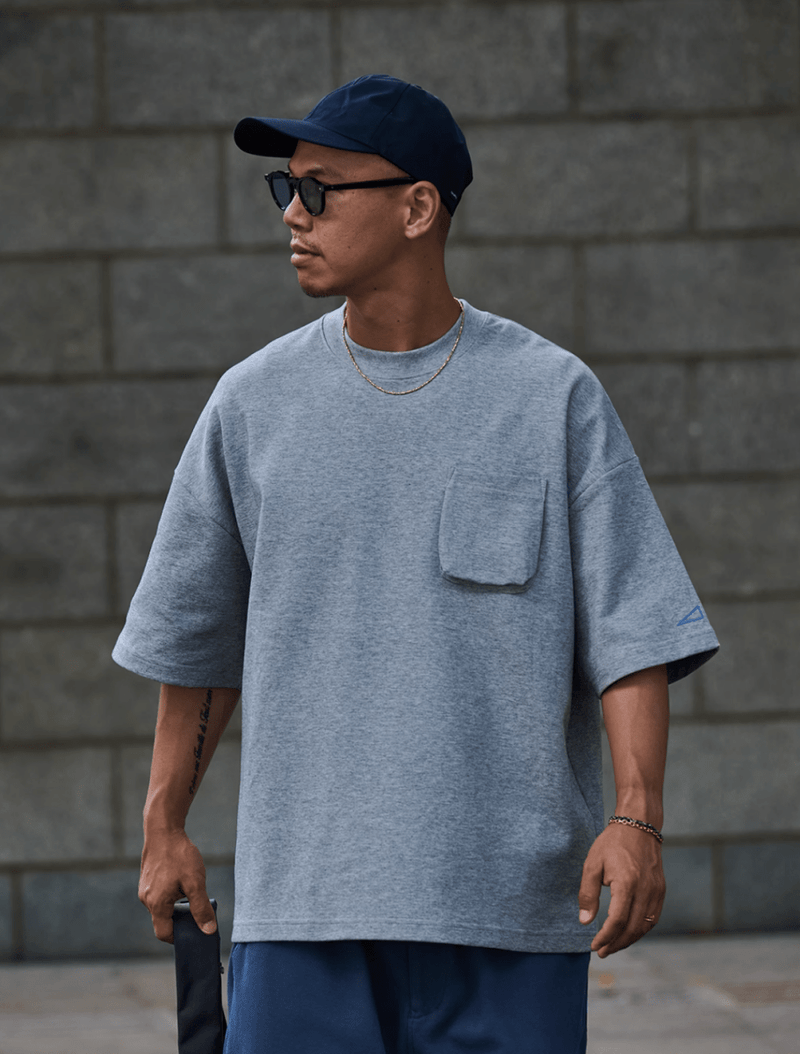 ヘビーウェイト コットンブレンド ポケットTシャツ / Pocket T-shirt N5588 - ファッション通販NNine（ナイン）