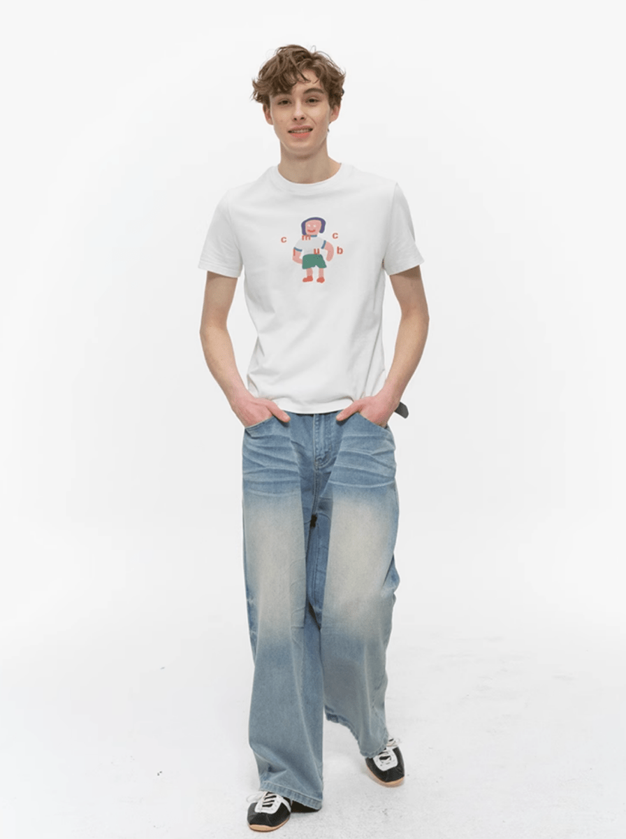 プリントTシャツコットン100%軽量200g メンズ レディース 春夏 / Printed T-shirt N5453 - メンズファッション通販 NNine(ナイン)
