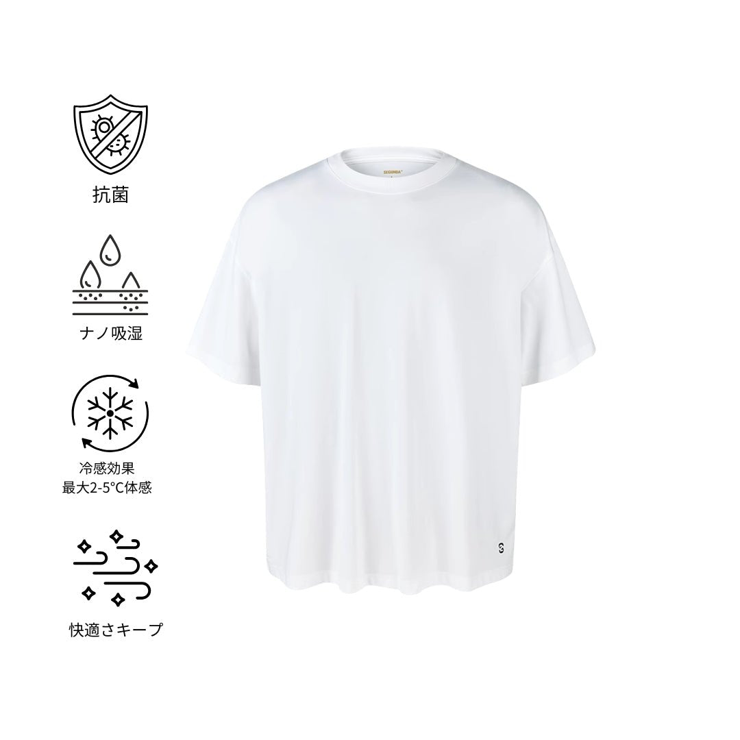 【とにかく快適な夏を求める方へ】【機能性ウェア 冷感Tシャツ】【最大3 - 5℃】Cool - tech T-shirt N3987 - ファッション通販 NNine(ナイン)