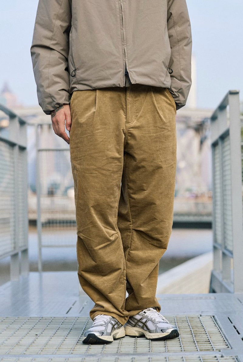 tapered corduroy pants / 吸水速乾コーデュロイパンツ N4480 - NNine