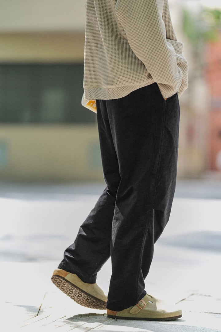 tapered corduroy pants / 吸水速乾コーデュロイパンツ N4480 - NNine