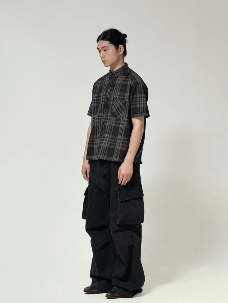 ソフトチェック リラックスシャツ / Tartan check shirt N5605 - ファッション通販NNine（ナイン）
