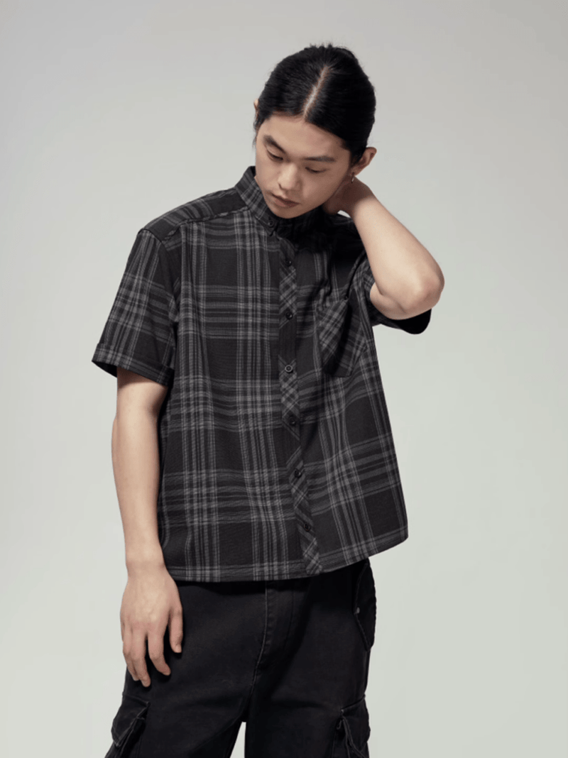 ソフトチェック リラックスシャツ / Tartan check shirt N5605 - ファッション通販NNine（ナイン）
