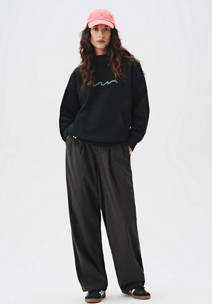 textured silhouette casual pants N5037 - NNine