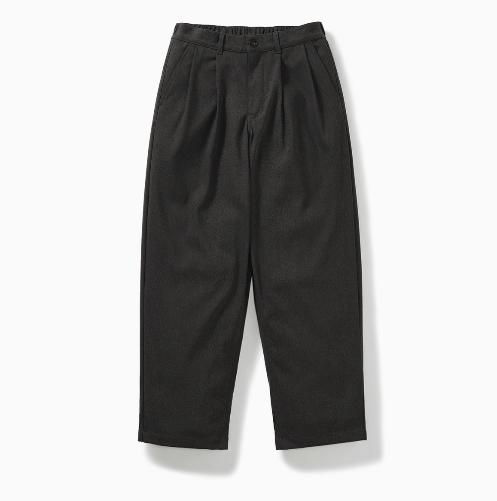 textured silhouette casual pants N5037 - NNine