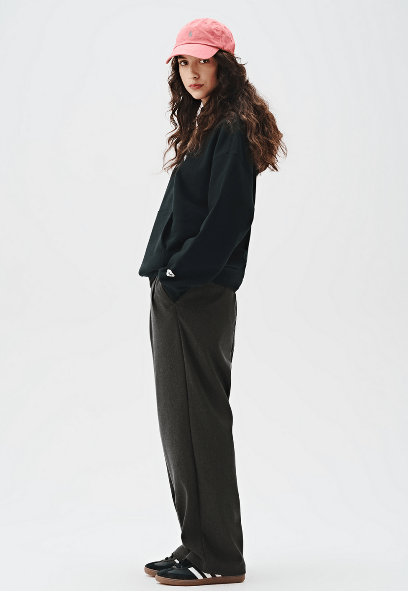 textured silhouette casual pants N5037 - NNine