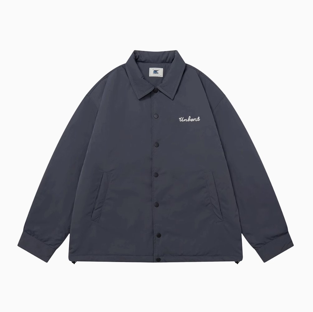 thinsulate coach jacket / (防風透気)刺繍入りコーチジャケット N4542  