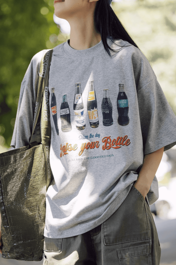 ビンコークプリント半袖TシャツUVカット50 / Cork Print T-shirt N5485 - ファッション通販NNine（ナイン）