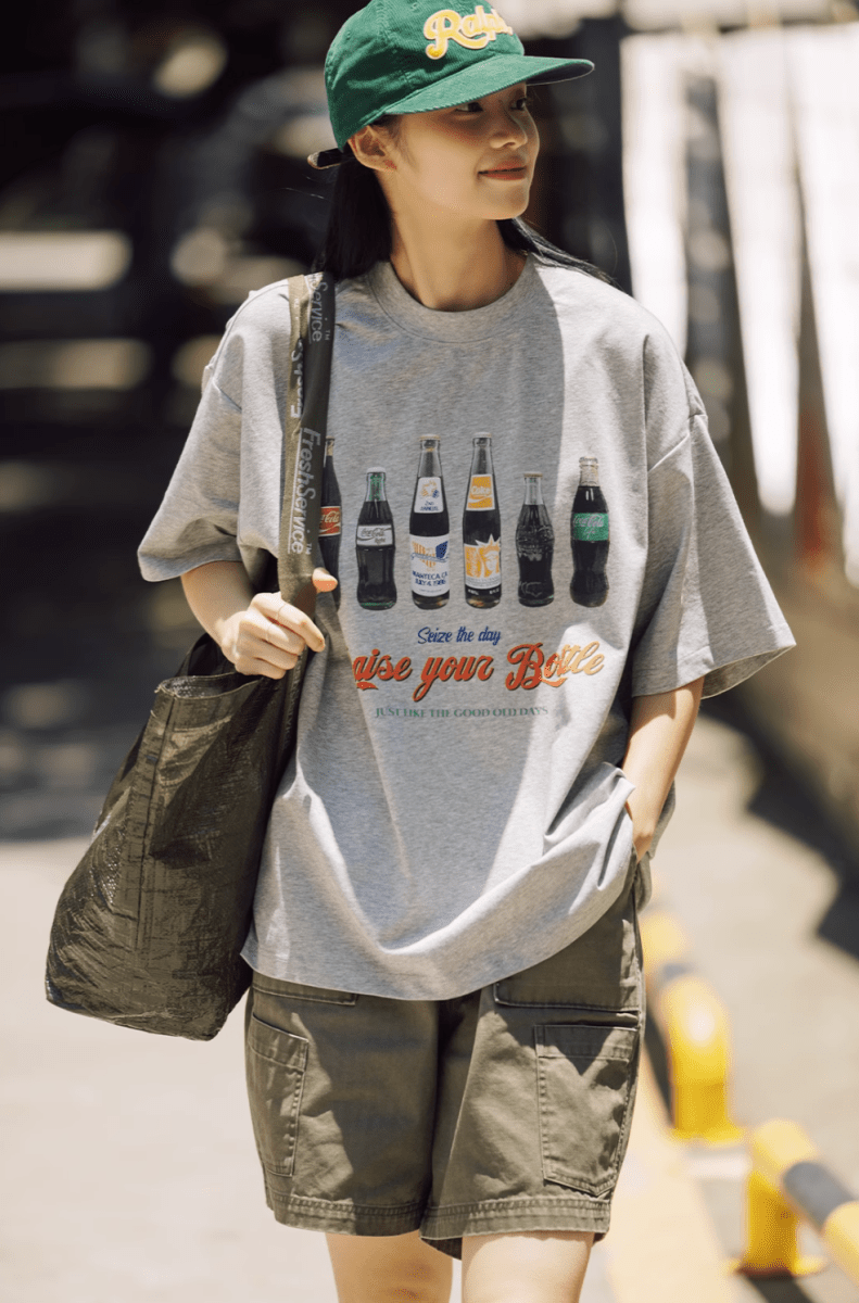 ビンコークプリント半袖TシャツUVカット50 / Cork Print T-shirt N5485 - ファッション通販NNine（ナイン）