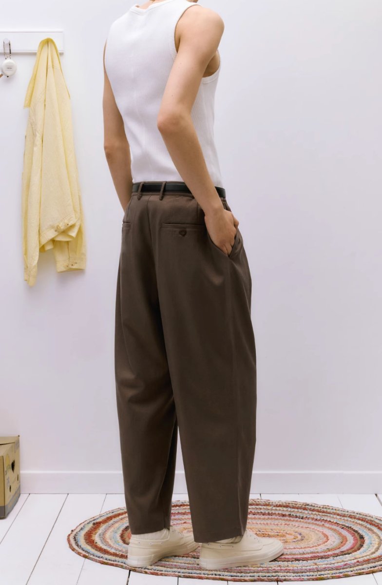 twill drape pants N3649 - NNine