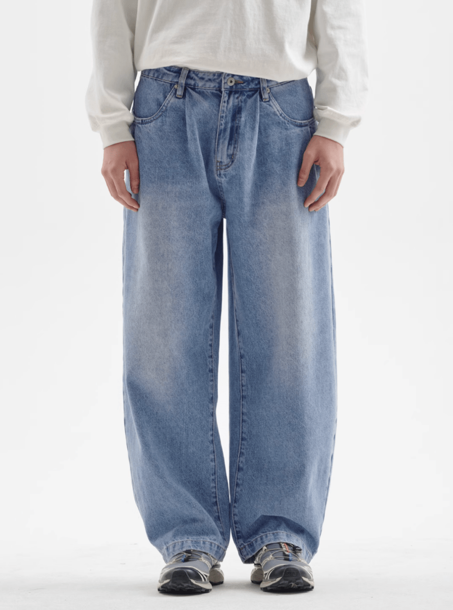 Twill wash denim pants   N5252