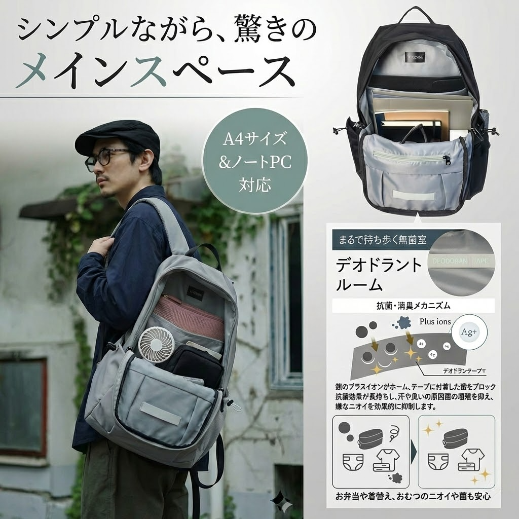 【NNine SELECT】KACHIKA マルチファンクション バックパック [2025年大阪・関西万博出展モデル]