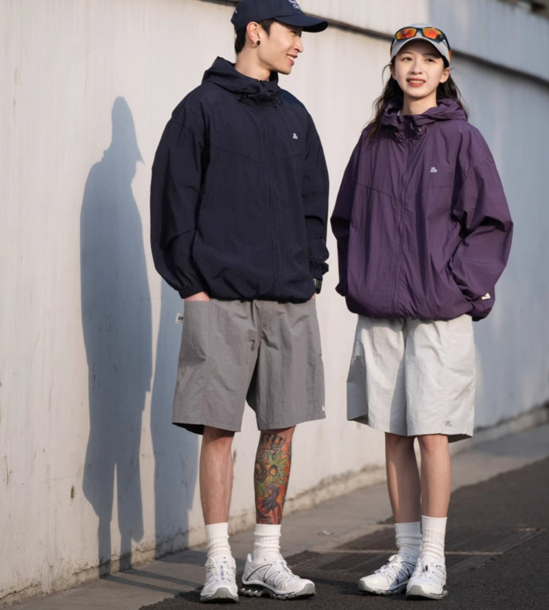 UPF100+ lightweight windbreaker / 紫外線対策ラッシュガード N3400 - NNine