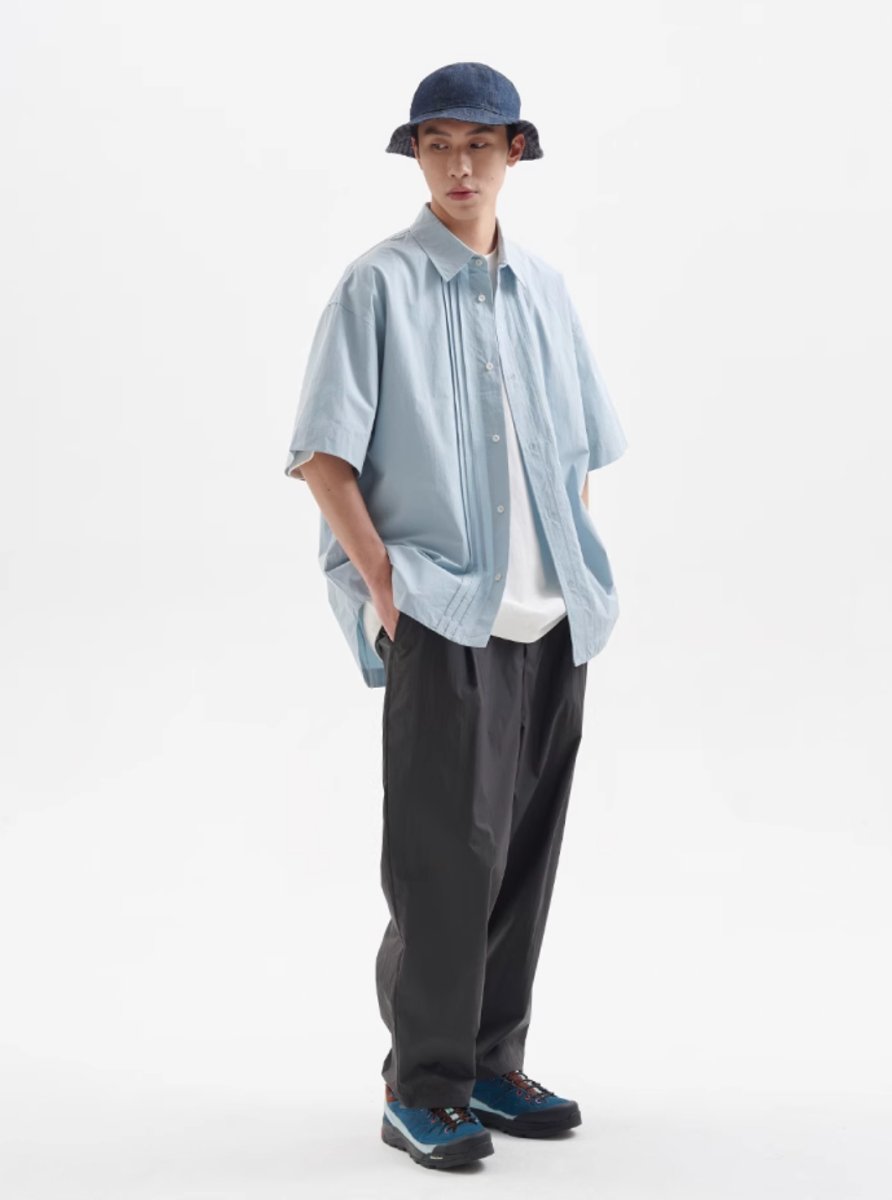 【紫外線防止】UPF100+ straight light pants N3865 - NNine
