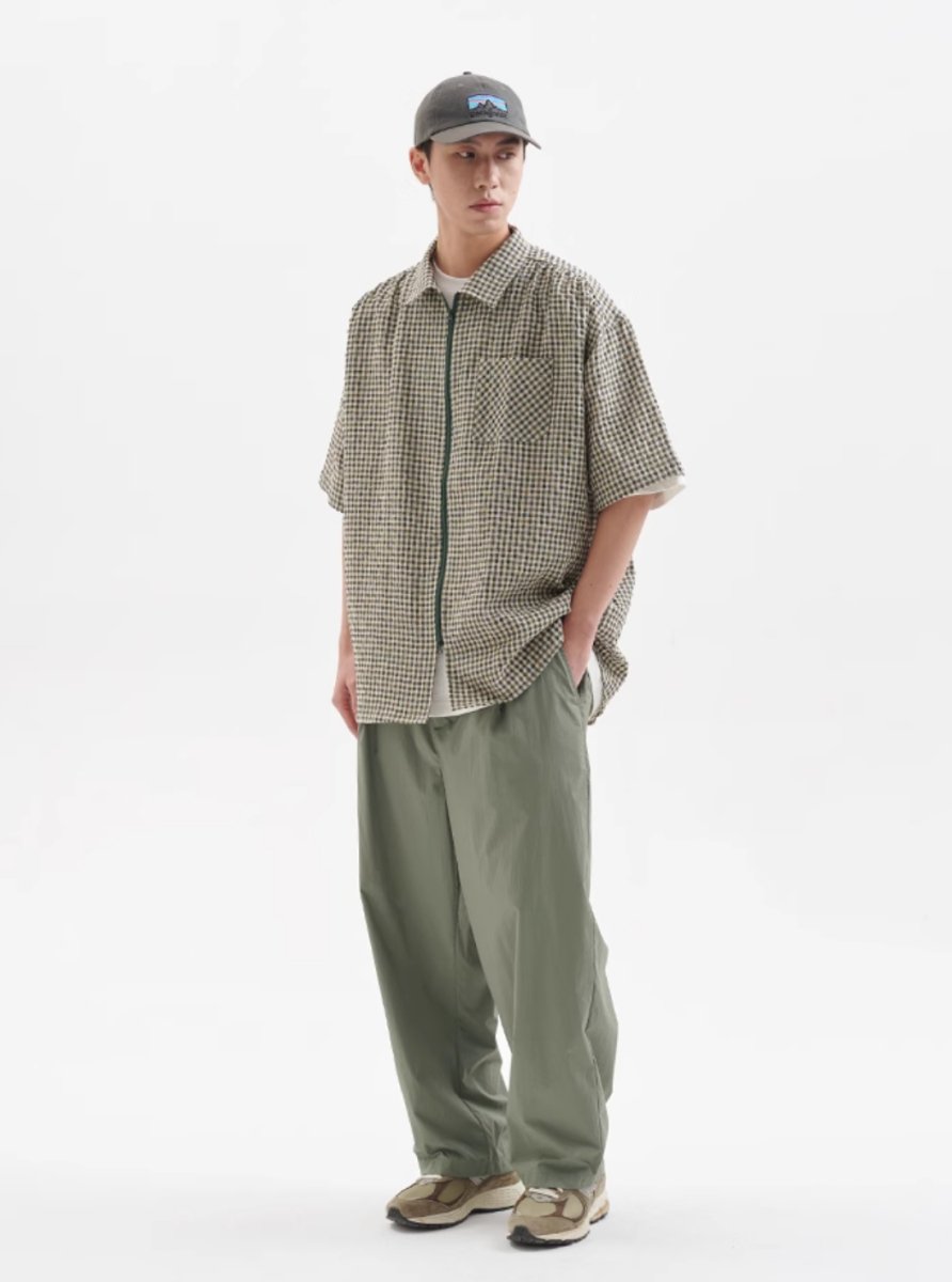 【紫外線防止】UPF100+ straight light pants N3865 - NNine