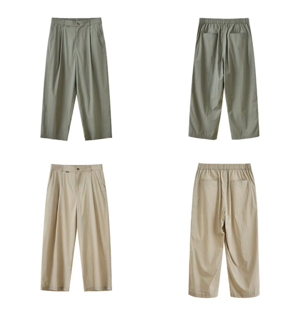 【紫外線防止】UPF100+ straight light pants N3865 - NNine