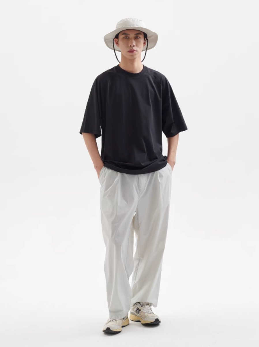 【紫外線防止】UPF100+ straight light pants N3865 - NNine