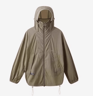 UPF100ジャケット UVカット 撥水 軽量 通気 涼感 スキンジャケット