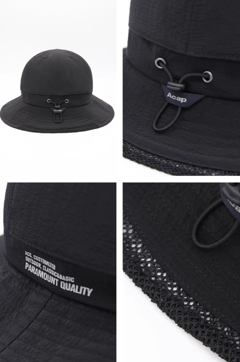UPF50+バケットハット ナイロン100% メンズ レディース 紫外線対策 / UPF50+ Bucket Hat N5462 - メンズファッション通販 NNine(ナイン)