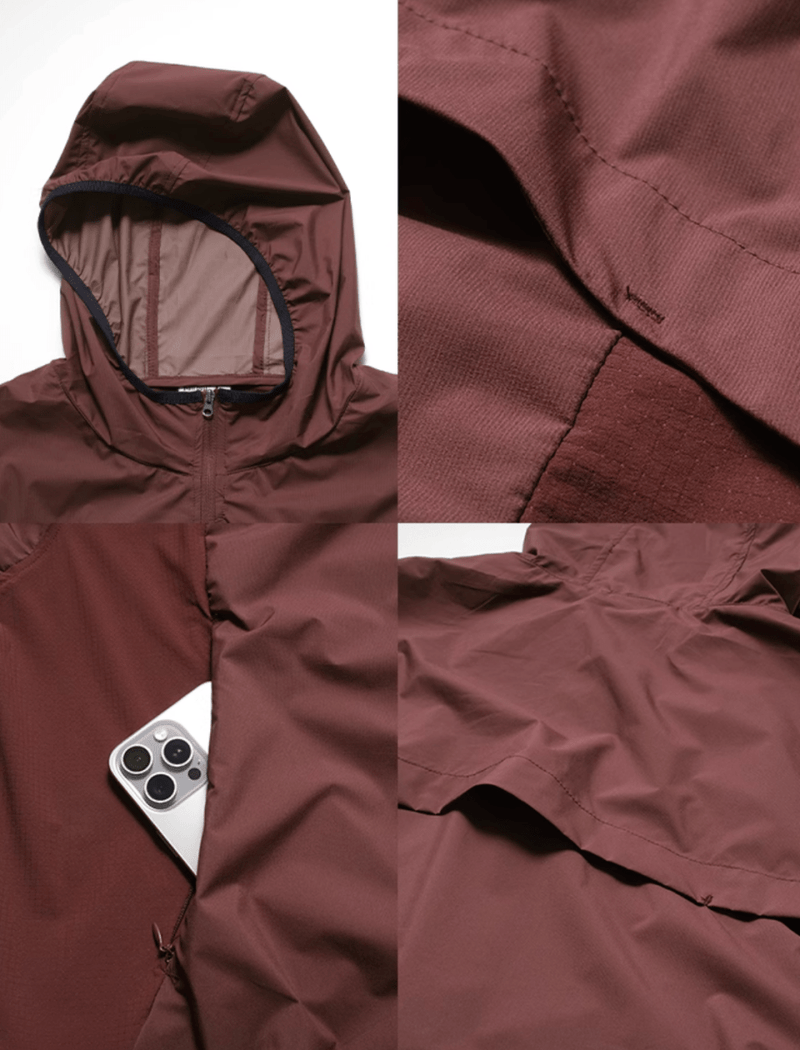 UPF50+高機能ナイロンパーカー メンズ レディース 撥水 吸湿速乾 / UPF50+ Nylon Parka N5457 - メンズファッション通販 NNine(ナイン)