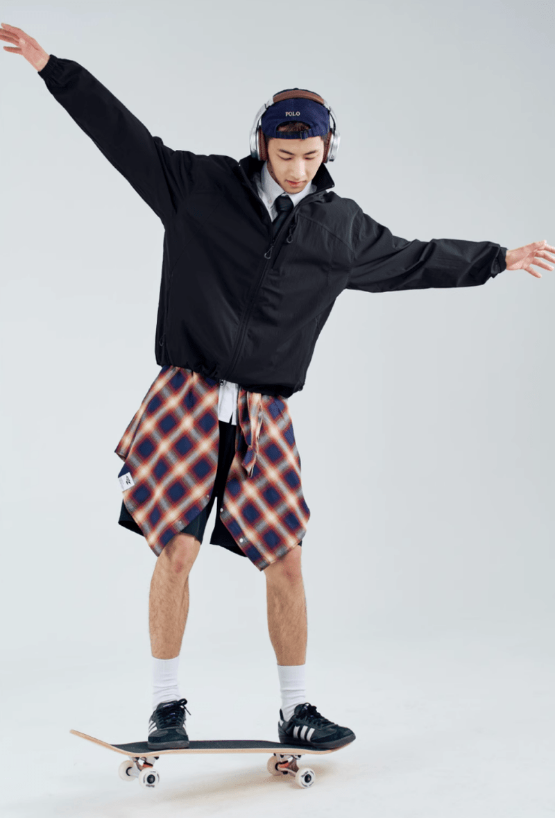 超軽量 UVカット ストレッチ コーチジャケット メンズ 接触冷感 透気速乾 / Air Coach Jacket N5437 - メンズファッション通販 NNine(ナイン)