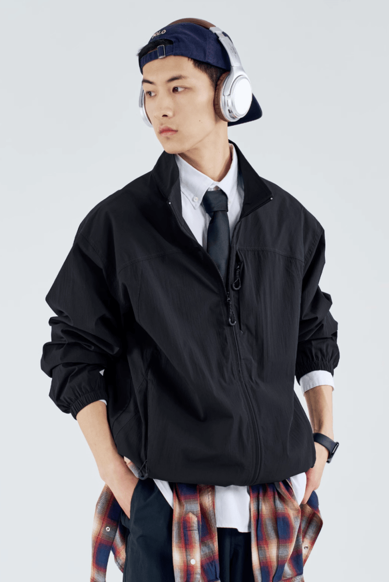 超軽量 UVカット ストレッチ コーチジャケット メンズ 接触冷感 透気速乾 / Air Coach Jacket N5437 - メンズファッション通販 NNine(ナイン)