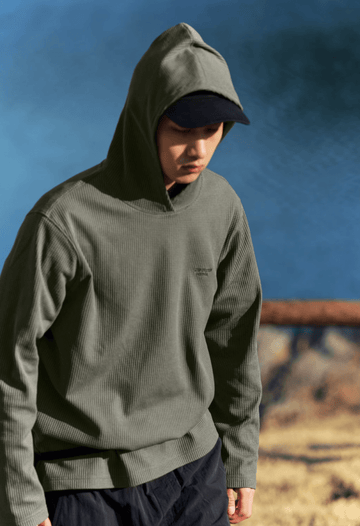 吸湿速乾UV COOLMAX®ワッフルパーカー / COOLMAX WAFFLE HOODIE N5432