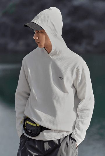 吸湿速乾UV COOLMAX®ワッフルパーカー / COOLMAX WAFFLE HOODIE N5432