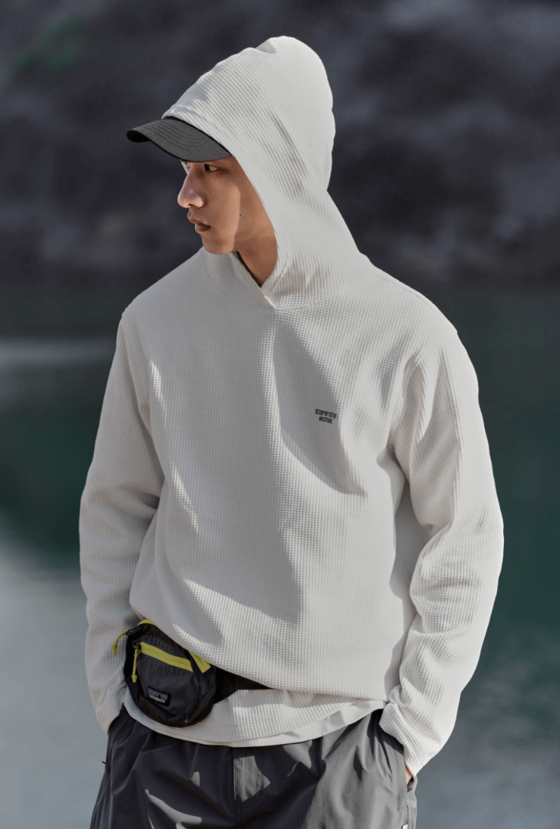 吸湿速乾UV COOLMAX®ワッフルパーカー / COOLMAX WAFFLE HOODIE N5432 - メンズファッション通販 NNine(ナイン)