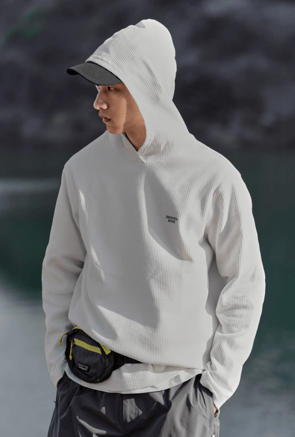 吸湿速乾UV COOLMAX®ワッフルパーカー / COOLMAX WAFFLE HOODIE N5432 - メンズファッション通販 NNine(ナイン)