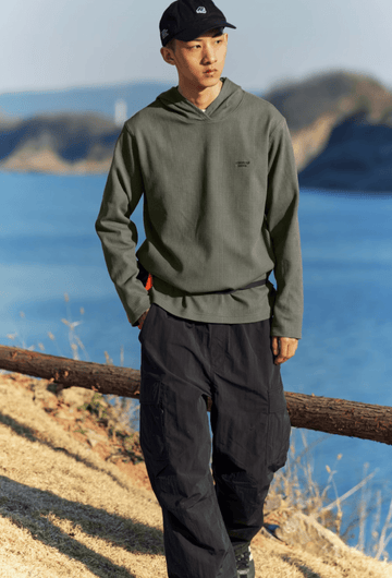 吸湿速乾UV COOLMAX®ワッフルパーカー / COOLMAX WAFFLE HOODIE N5432