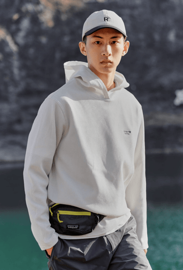 吸湿速乾UV COOLMAX®ワッフルパーカー / COOLMAX WAFFLE HOODIE N5432