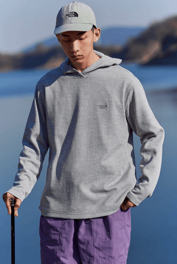 吸湿速乾UV COOLMAX®ワッフルパーカー / COOLMAX WAFFLE HOODIE N5432