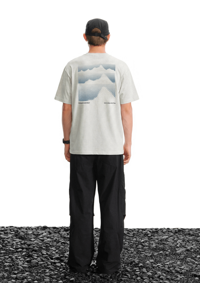 マウンテングラフィック UVカット半袖Tシャツ N7012 - ファッション通販NNine（ナイン）