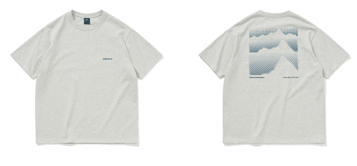 マウンテングラフィック UVカット半袖Tシャツ N7012 - ファッション通販NNine（ナイン）