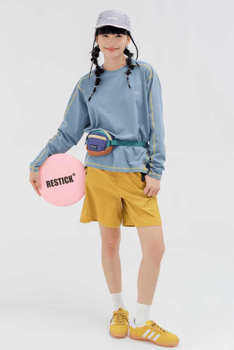 UVカットUPF50+ 7A抗菌 吸湿速乾 長袖Tシャツ レディース コントラストライン / Contrast Line Active Tee N5436 - メンズファッション通販 NNine(ナイン)