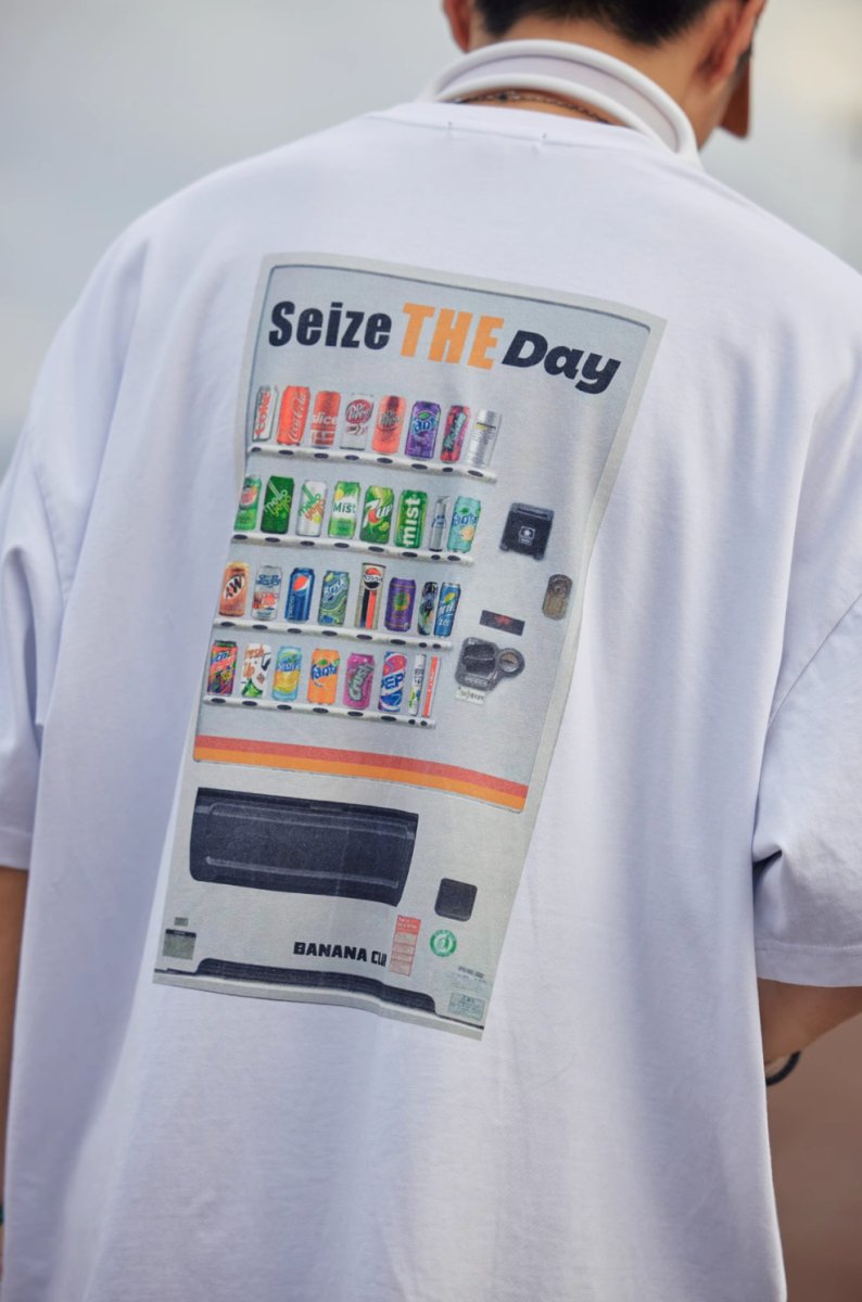 vending machine back print t - shirt N4014 - NNine